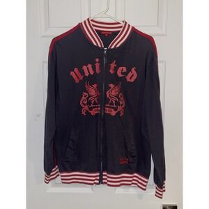 Skelton United Track Varsity Jacket England Sheffield Liver Birds